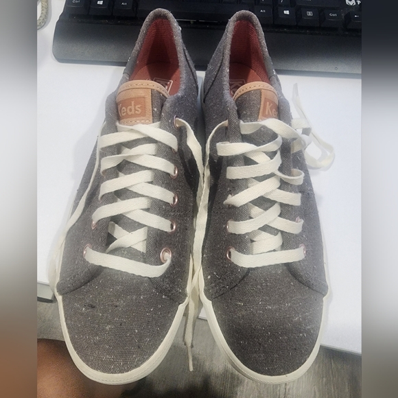 Keds Gray Casual Sneakers - Picture 1 of 5